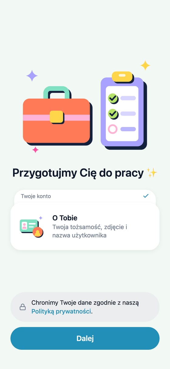 Aplikacja TempDash: przygotowanie do pracy